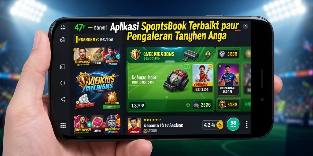 Tampilan gameplay interaktif dari aplikasi sportsbook 47F.