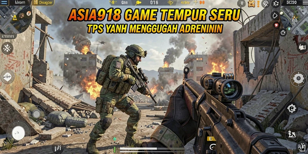 Gameplay ASIA918 yang intens dan menegangkan di medan perang.