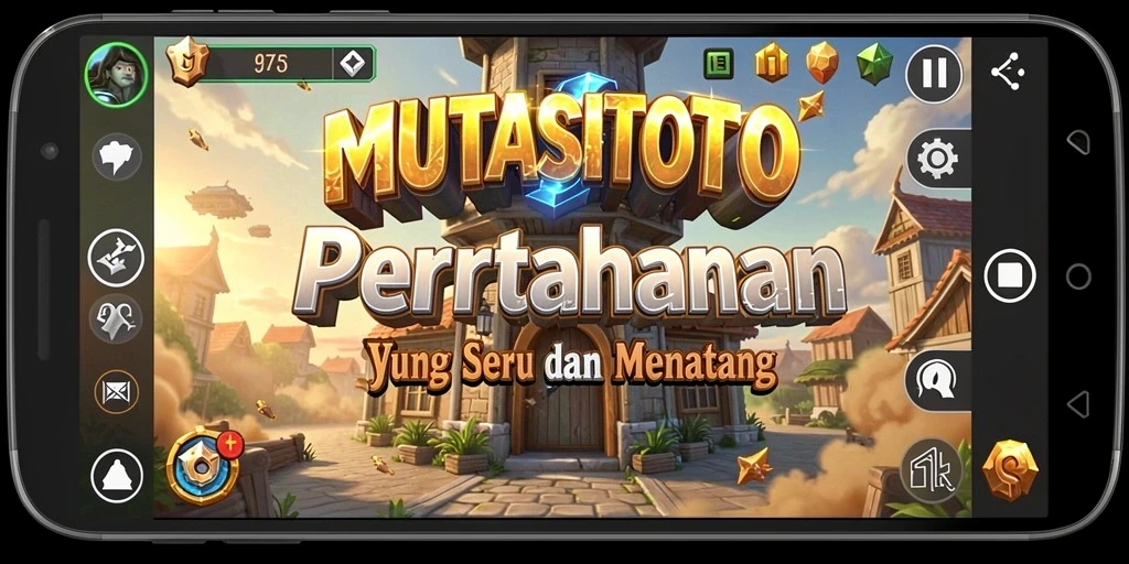 Gambaran gameplay dari <strong>MUTASITOTO</strong> yang penuh dengan aksi Tower Defense.