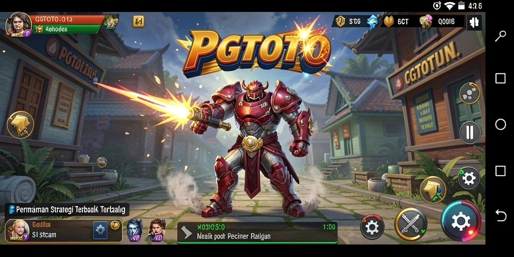 Tampilan gameplay PGTOTO yang menarik dan dinamis.