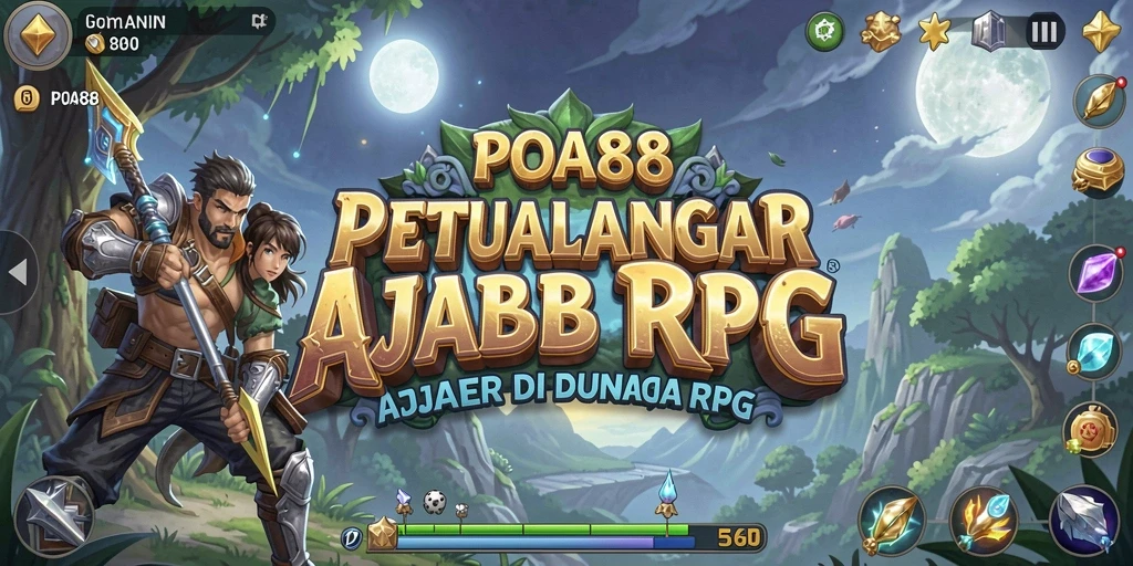 Tangkapan layar yang menampilkan pertempuran epik di dalam POA88.