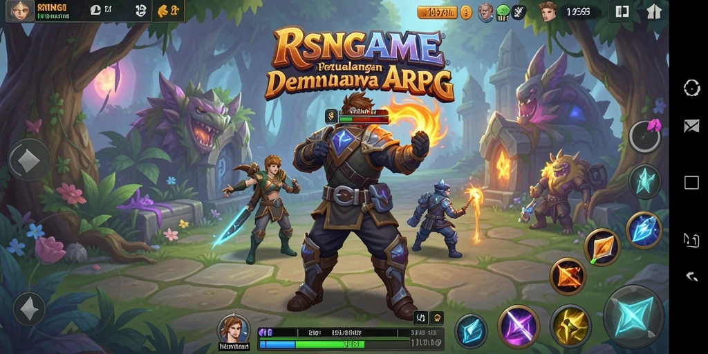 Tampilan menarik gameplay ARPG di RSNGAME dengan pertempuran seru.