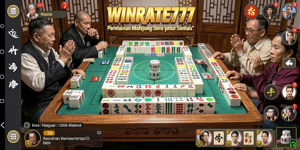 Tampilan gameplay <strong>WINRATE777</strong> yang seru dan interaktif.
